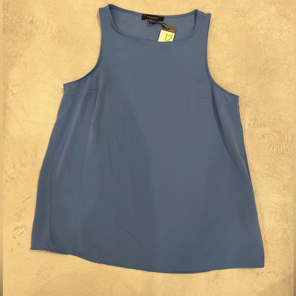 Blue tank top